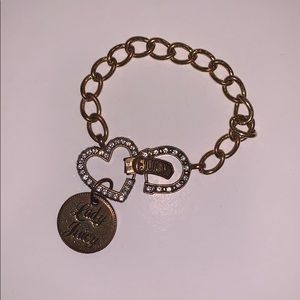 Juicy Couture charm bracelet. In good condition